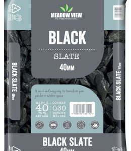 Black Slate 40mm-bag