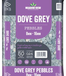 Dove Grey Pebbles Bag