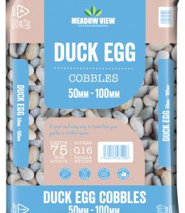 Duck Egg Cobbles Bag